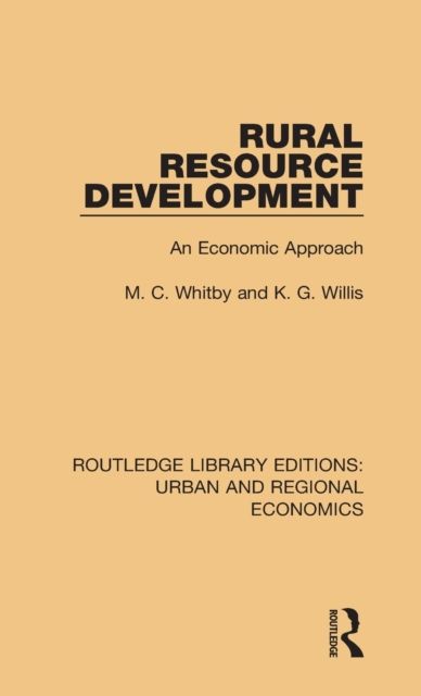 Rural Resource Development : An Economic Approach
