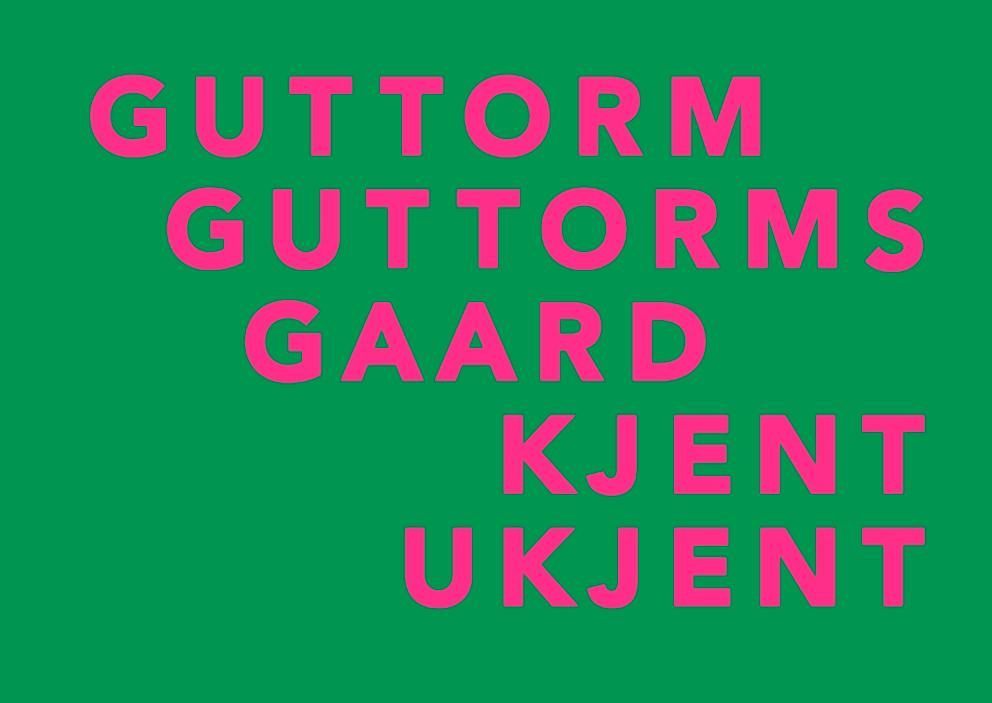 Guttorm Guttormsgaard : Kjent ukjent : Stenersenmuseet 7. febr. 21. juni 2015
