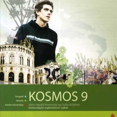 Kosmos 9 : samfunnsfag for ungdomstrinnet, lydbok : geografi, historie, samfunnskunnskap