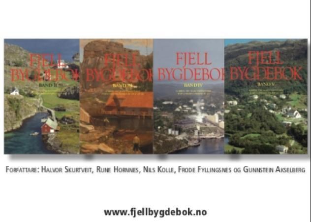 Fjell bygdebok. Bd. II-V