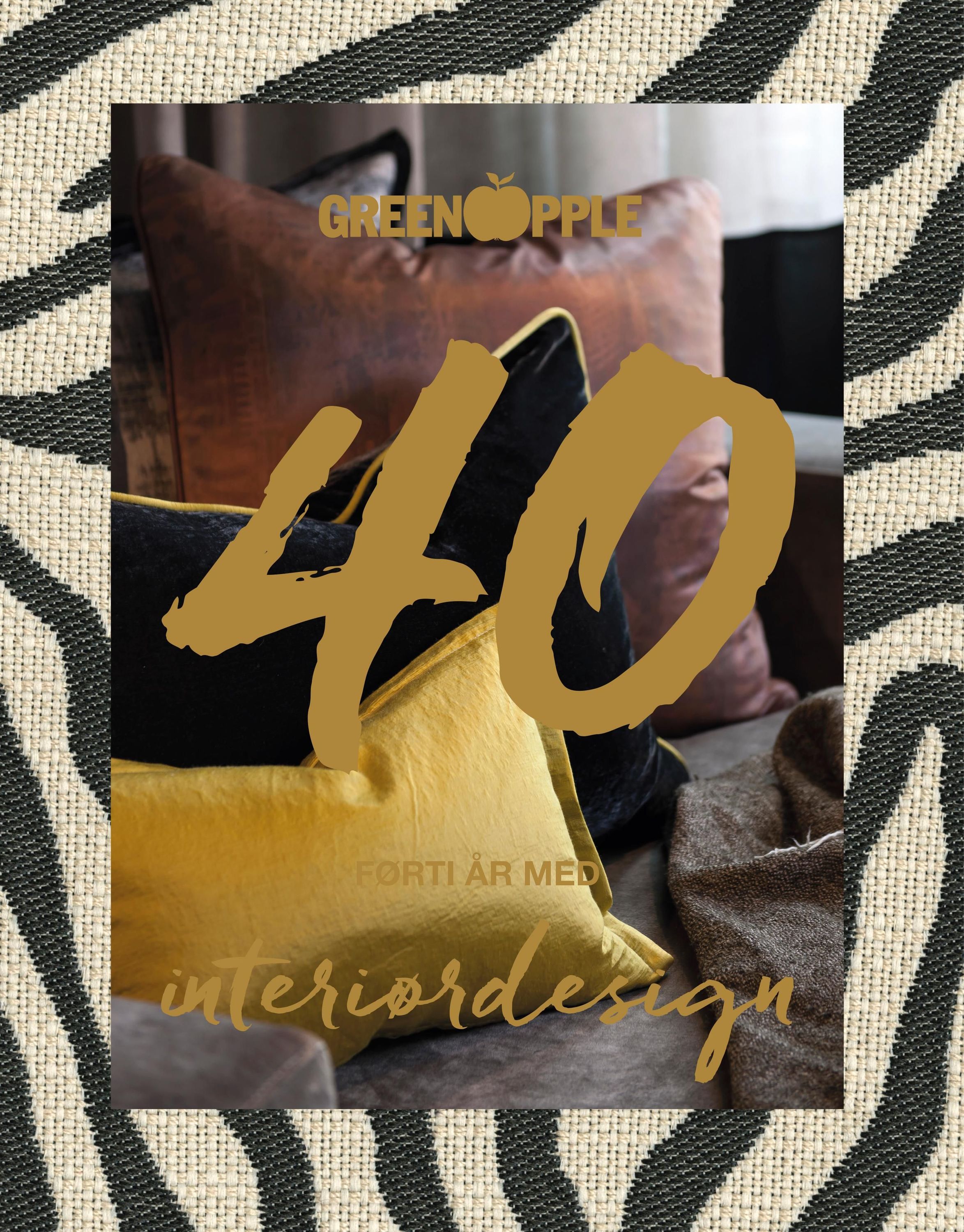 Green Apple 40 : førti år med interiørdesign = fourty years of interior design