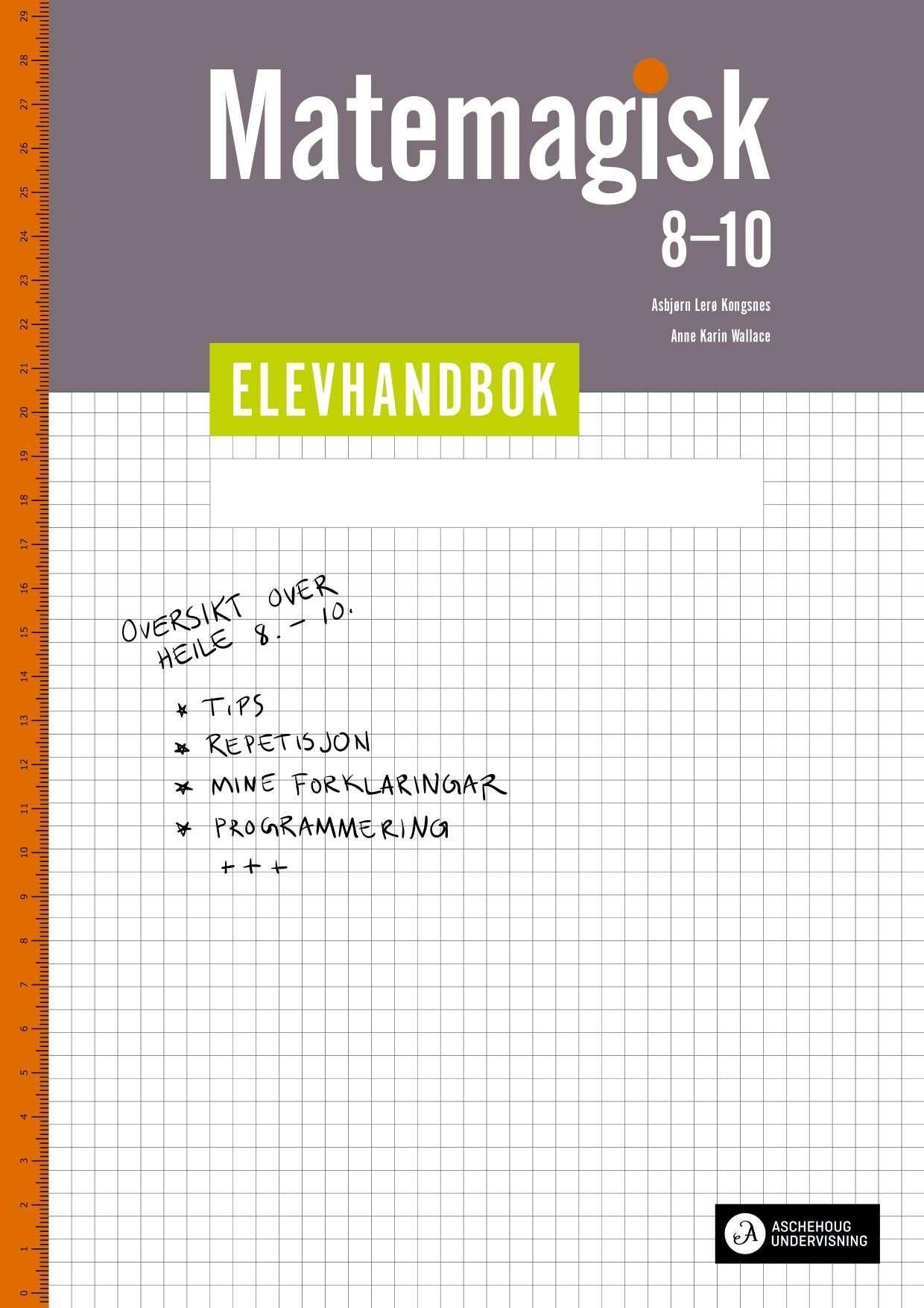 Matemagisk 8-10. Elevhandbok