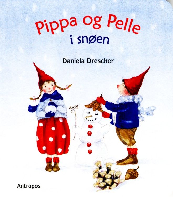 Pippa og Pelle i snøen