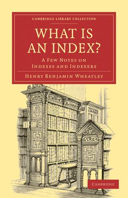 What is an Index? : A Few Notes on Indexes and Indexers