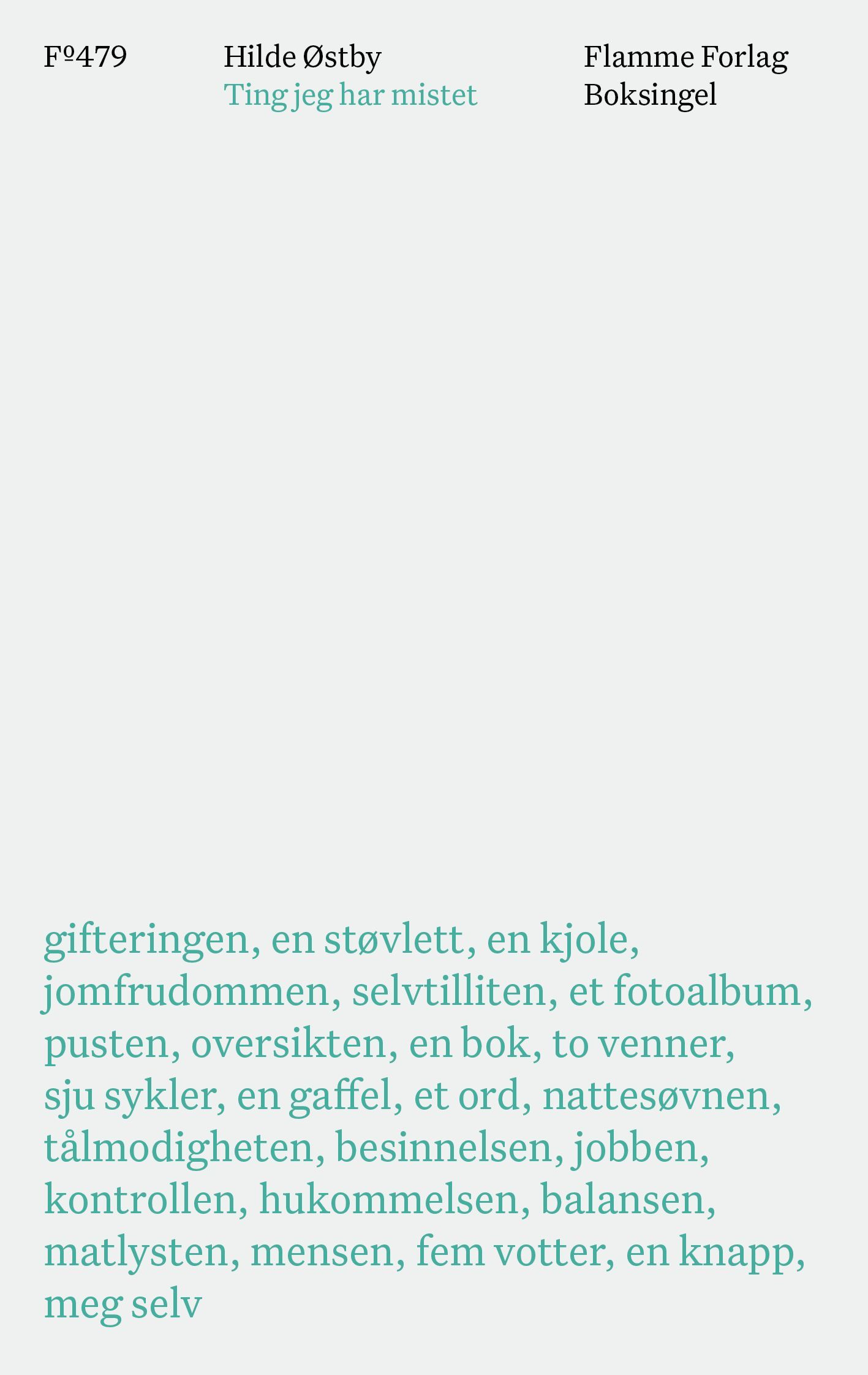 Ting jeg har mistet