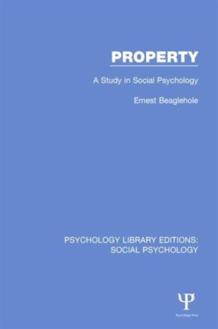 Property : A Study in Social Psychology