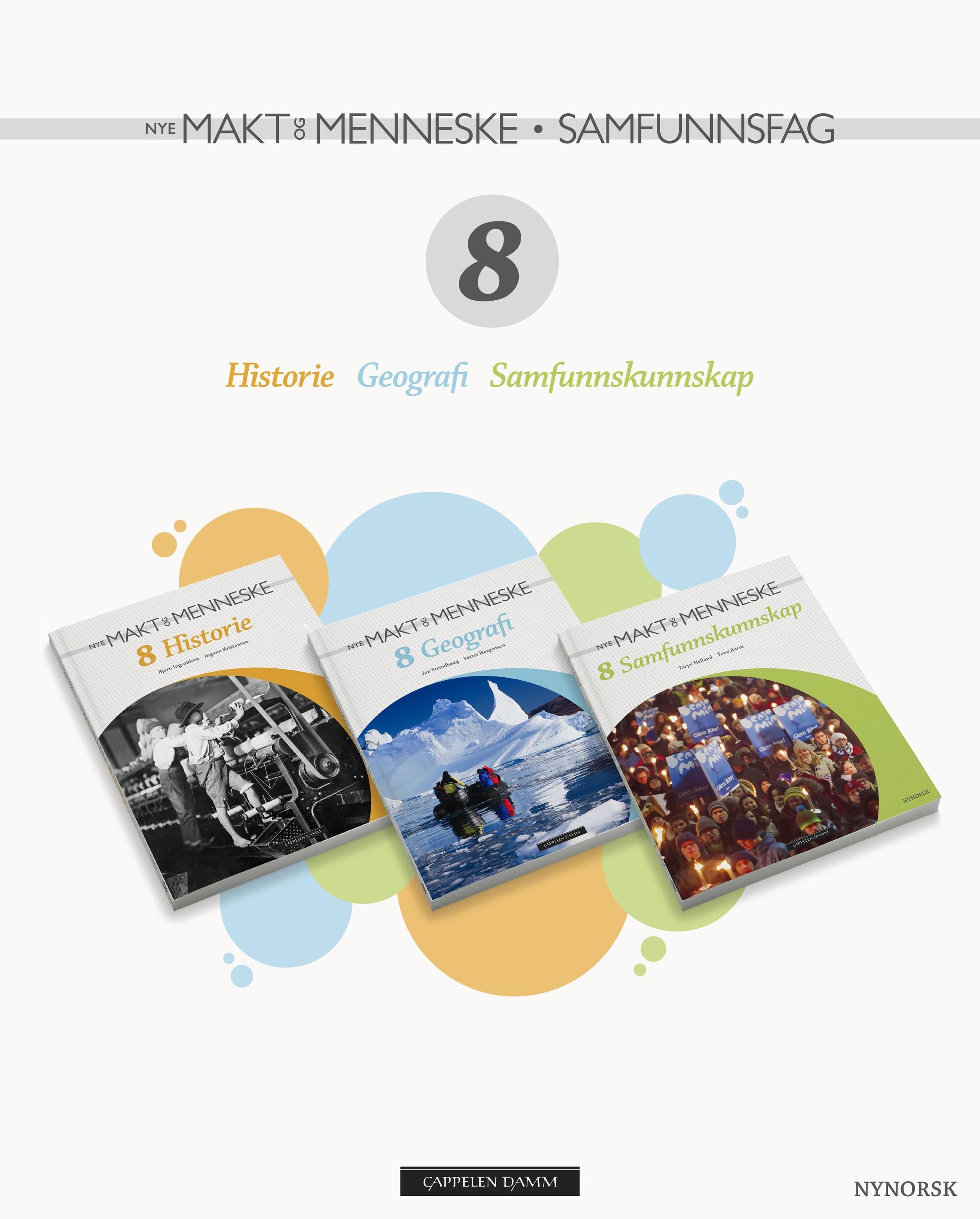 Nye makt og menneske - samfunnsfag 8 : historie, geografi, samfunnskunnskap