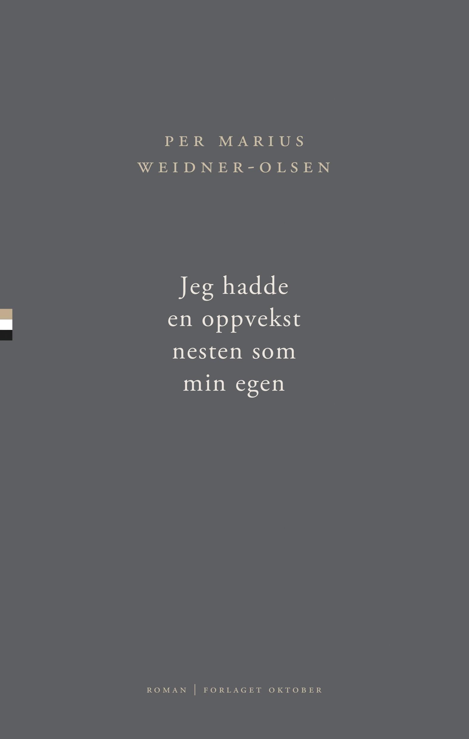 Jeg hadde en oppvekst nesten som min egen : roman
