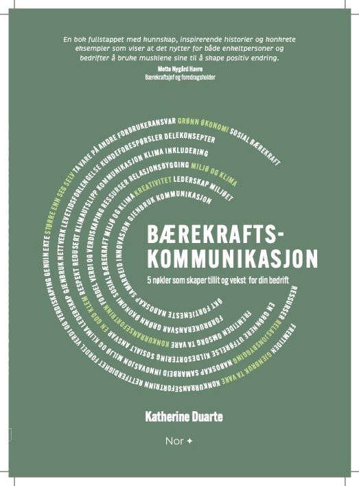 Bærekraftskommunikasjon : 5 nøkler som skaper tillit og vekst for din bedrift