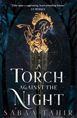 A torch against the night