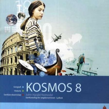 Kosmos 8 : samfunnsfag for ungdomstrinnet, lydbok : geografi, historie, samfunnskunnskap