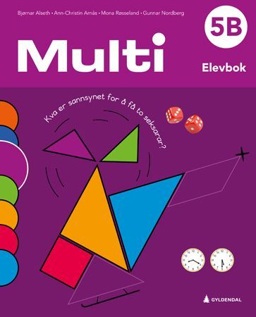 Multi 5B, 3. utg. : matematikk for barnesteget. Elevbok