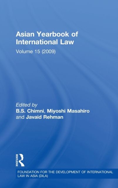 Asian Yearbook of International Law : Volume 15 (2009)