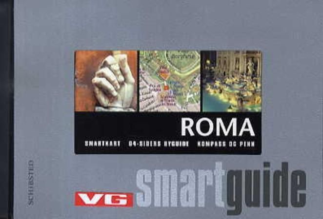 Roma : smartkart, 64 siders byguide, kompass og penn