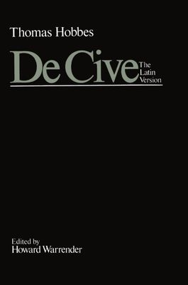 De Cive: The Latin Version