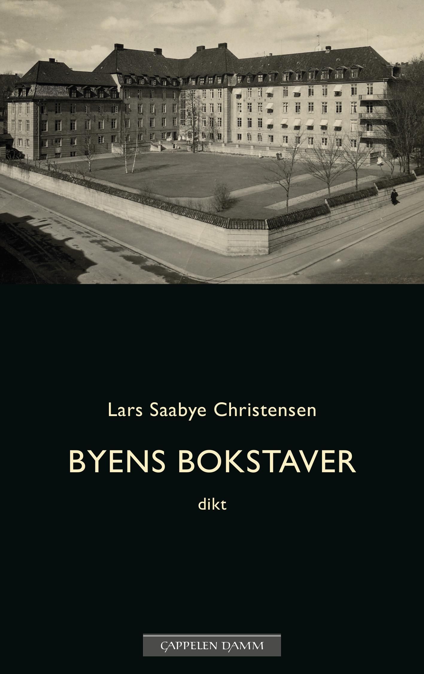Byens bokstaver : dikt