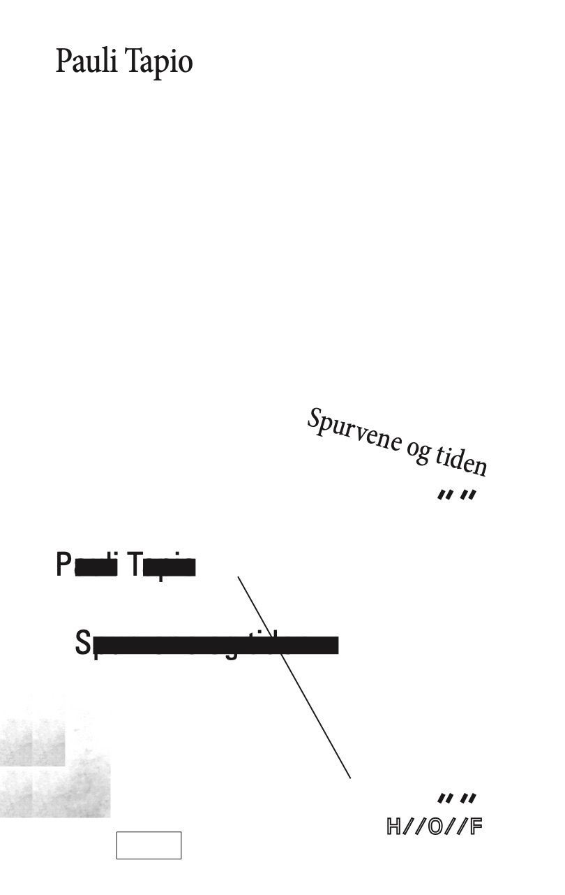 Spurvene og tiden