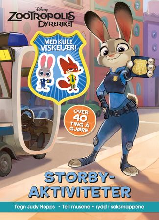 Disney aktivitetsbøker med covermount