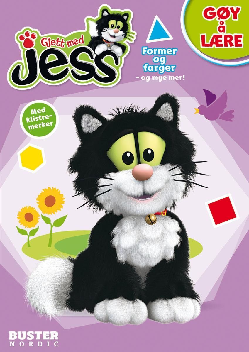 Forsidebilde av Gjett med Jess : former og farger