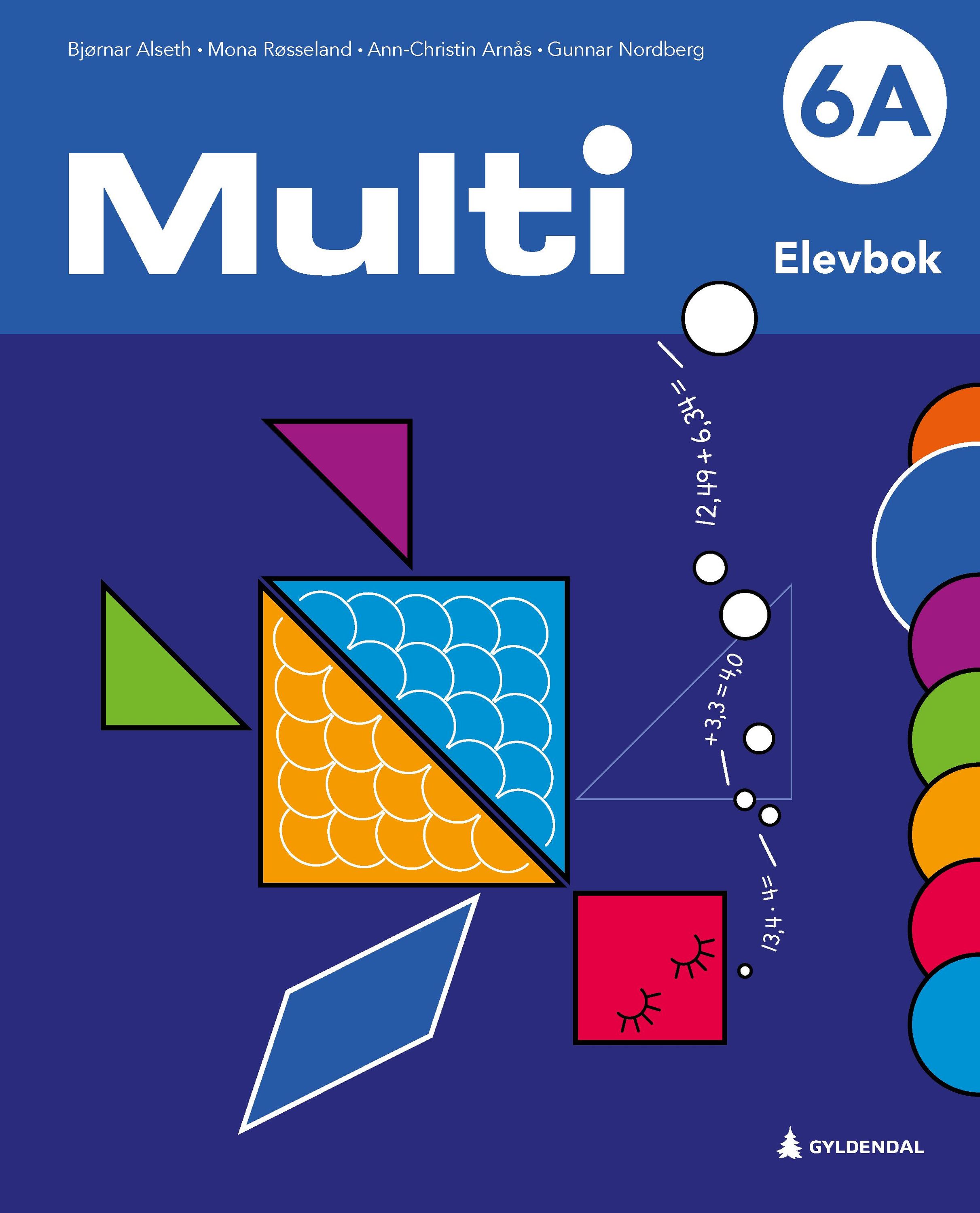 Multi 6A, 3. utg. : matematikk for barnetrinnet. Elevbok