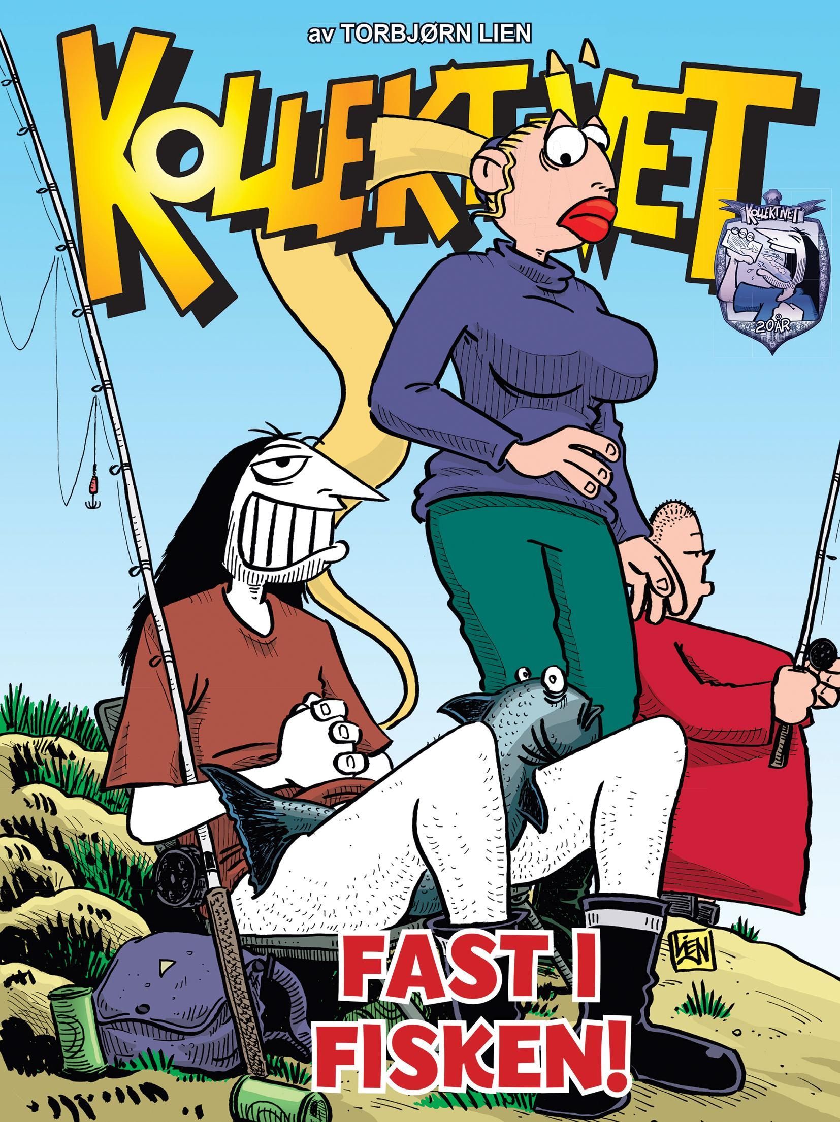 Fast i fisken!