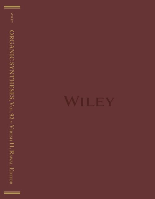 Organic Syntheses, Volume 92