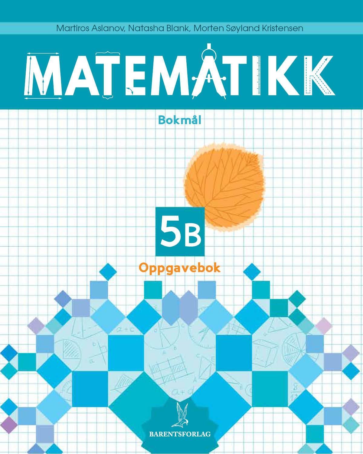 Matematikk. Oppgavebok 5B