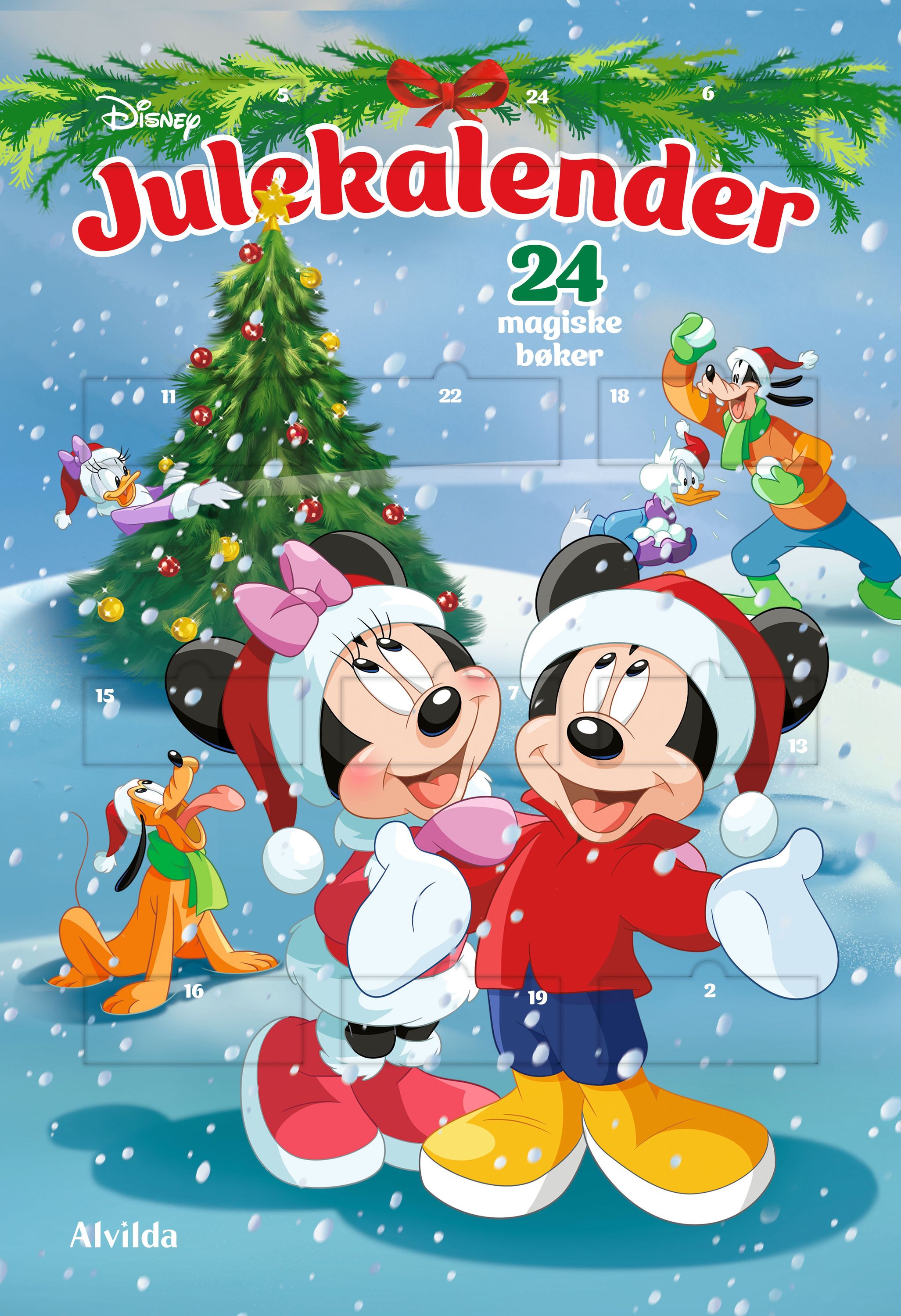 Disney julekalender : 24 magiske bøker