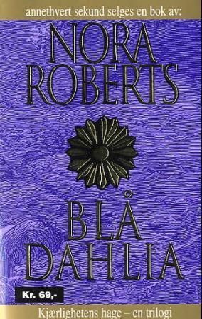 Blå dahlia