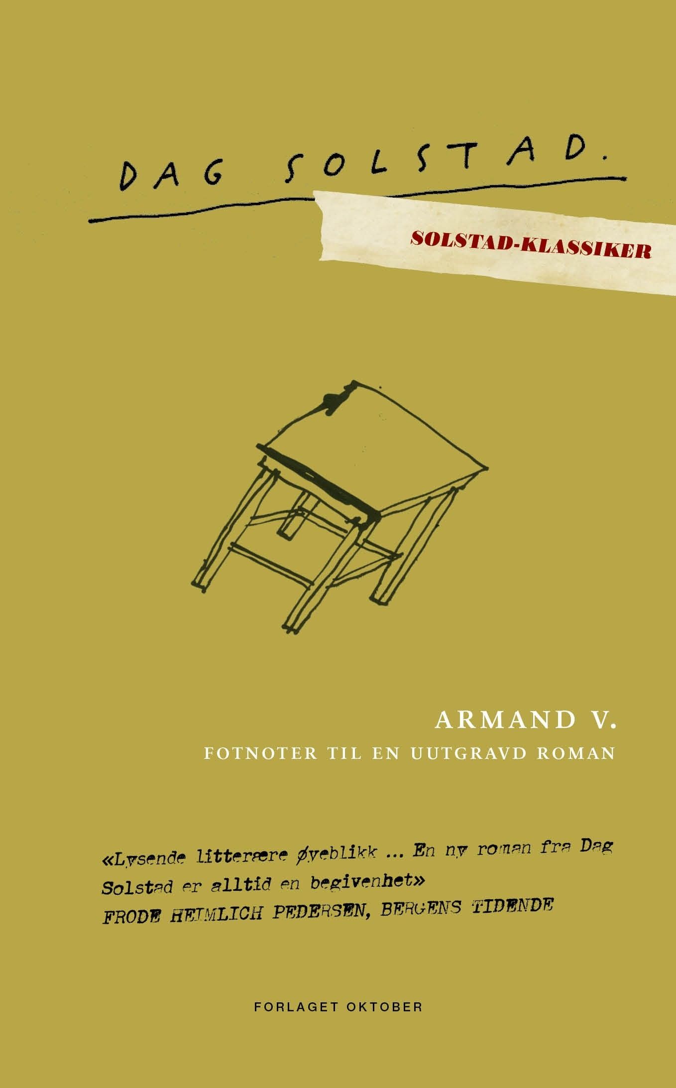 Armand V. : fotnoter til en uutgravd roman