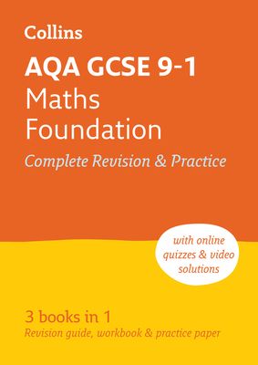 AQA GCSE 9-1 Maths Foundation All-in-One Complete Revision and Practice : Ideal for the 2025 and 2026 Exams