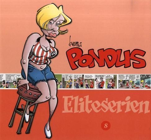 Forsidebilde av Pondus eliteserien. 8