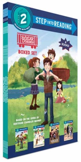 Boxcar Children Step into Reading Boxed Set #1 : Meet the Boxcar Children; Surprise Island Adventure; Secret of the Yellow House;and Mystery at the Old Ranch