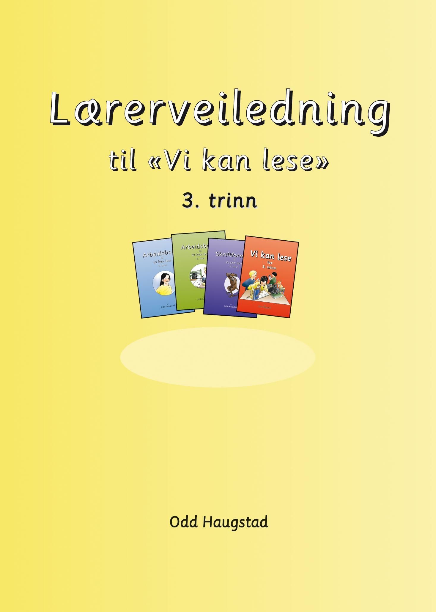 Vi kan lese : 3. klasse : lærerveiledning