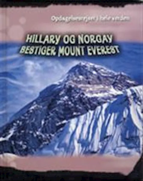 Forsidebilde av Hillary og Norgay bestiger Mount Everest