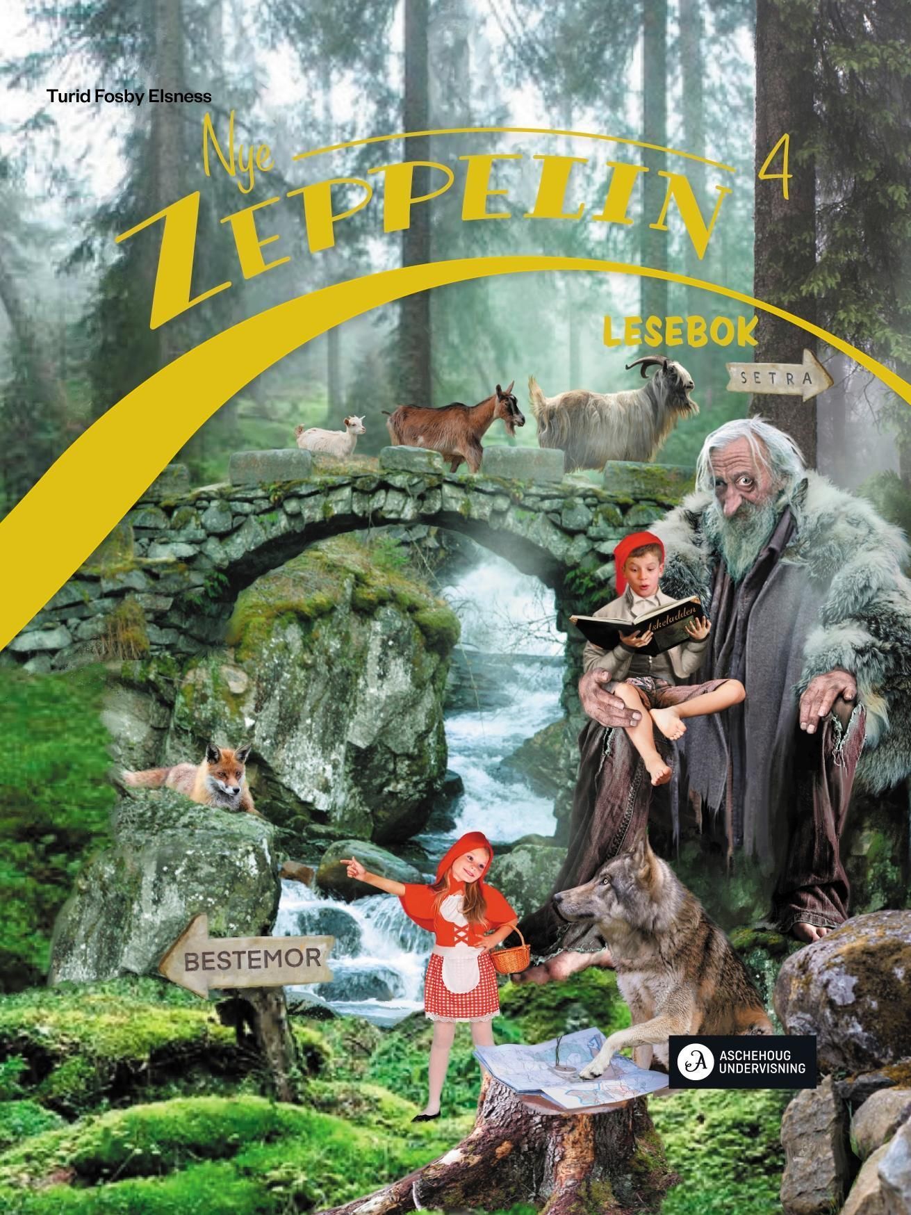 Nye Zeppelin 4 : norsk for barnetrinnet. Lesebok