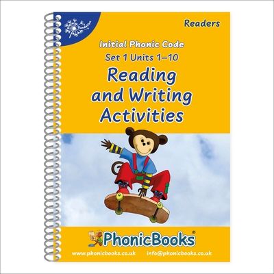 Phonic Books Dandelion Readers Reading and Writing Activities Set 1 Units 1-10 : Sounds of the alphabet and adjacent consonants