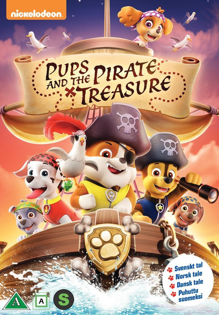 Paw Patrol valpene og sjørøverskatten