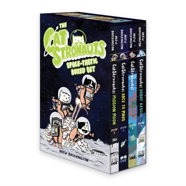 Forsidebilde av The CatStronauts Space-Tastic Boxed Set (Graphic Novel Boxed Set)