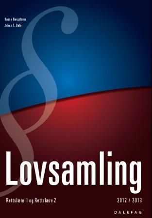 Lovsamling : rettslære 1 og rettslære 2
