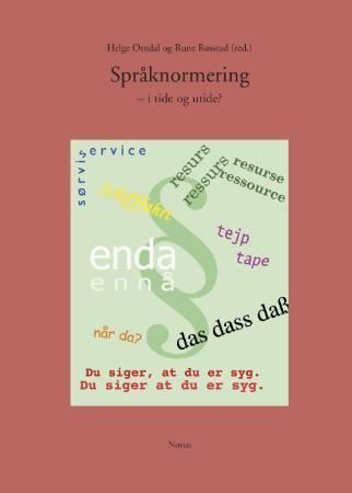 Språknormering : -i tide og utide?