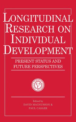 Longitudinal Research on Individual Development : Present Status and Future Perspectives