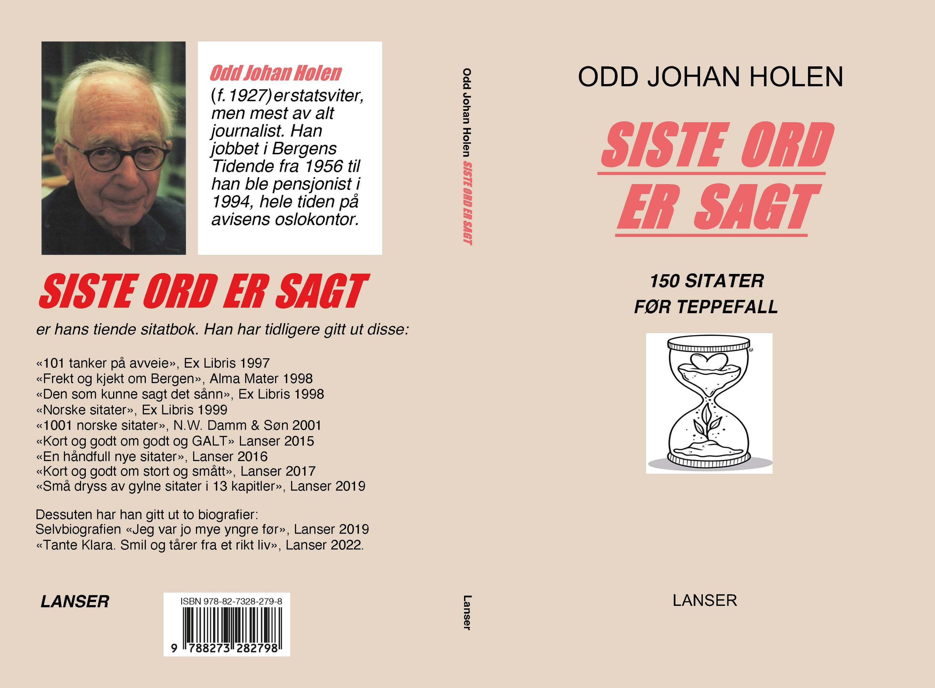 Siste ord er sagt : 150 sitater før teppefall
