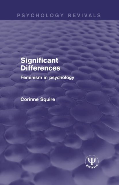 Significant Differences : Feminism in Psychology