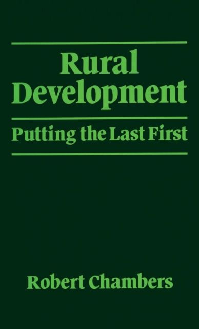 Rural Development : Putting the last first