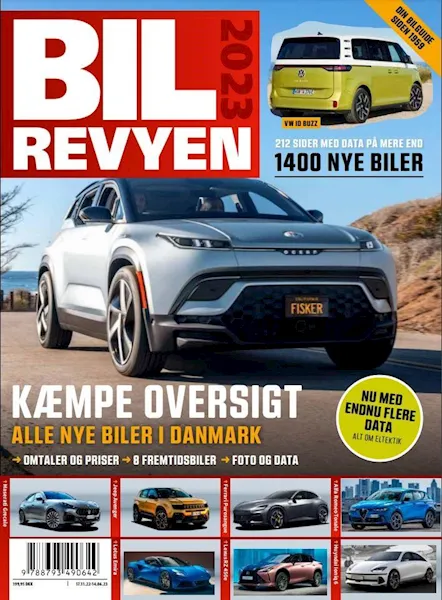 Forsidebilde av Bilrevyen 2023