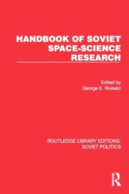 Handbook of Soviet Space-Science Research