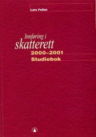 Innføring i skatterett