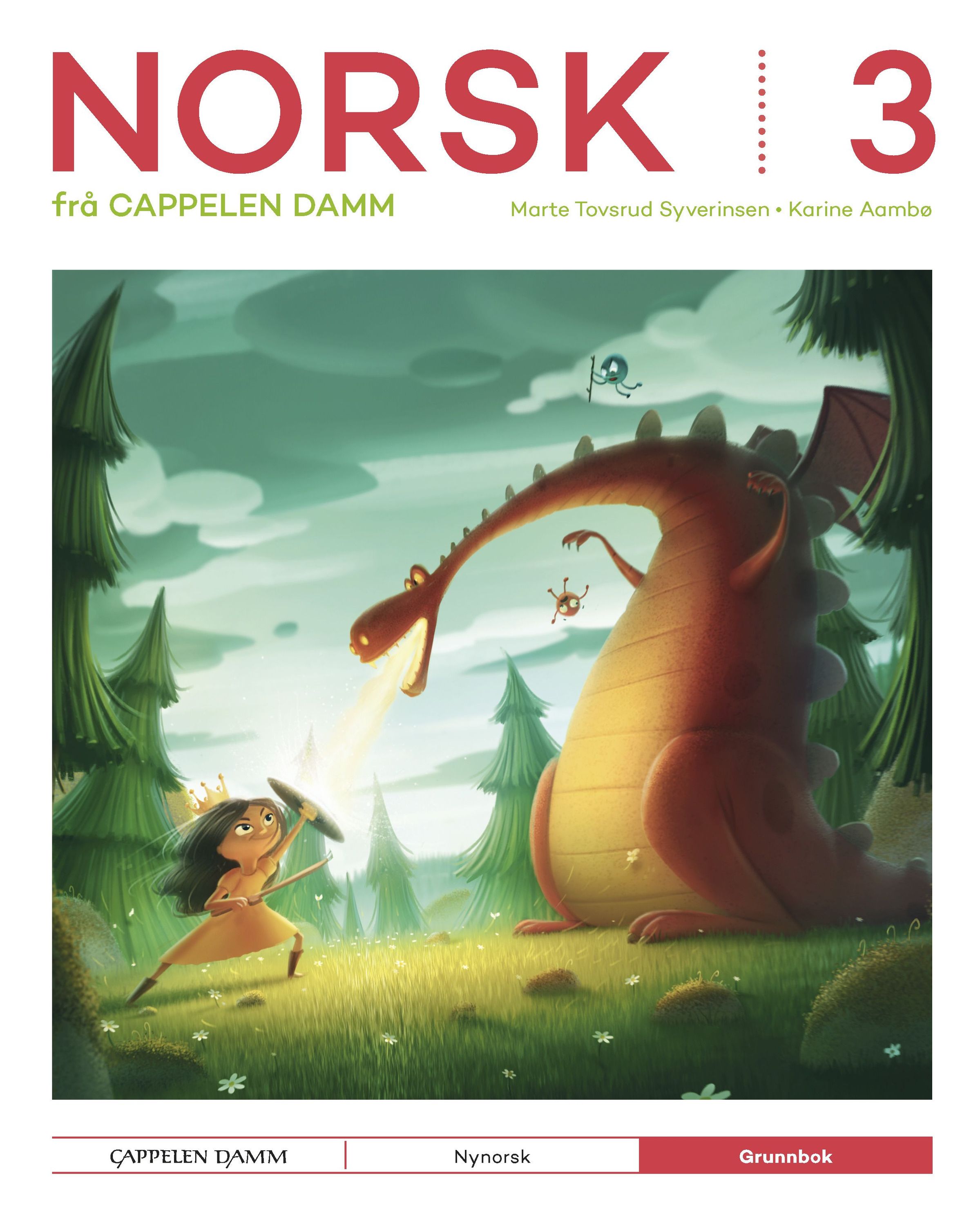 Norsk 3 frå Cappelen Damm. Grunnbok