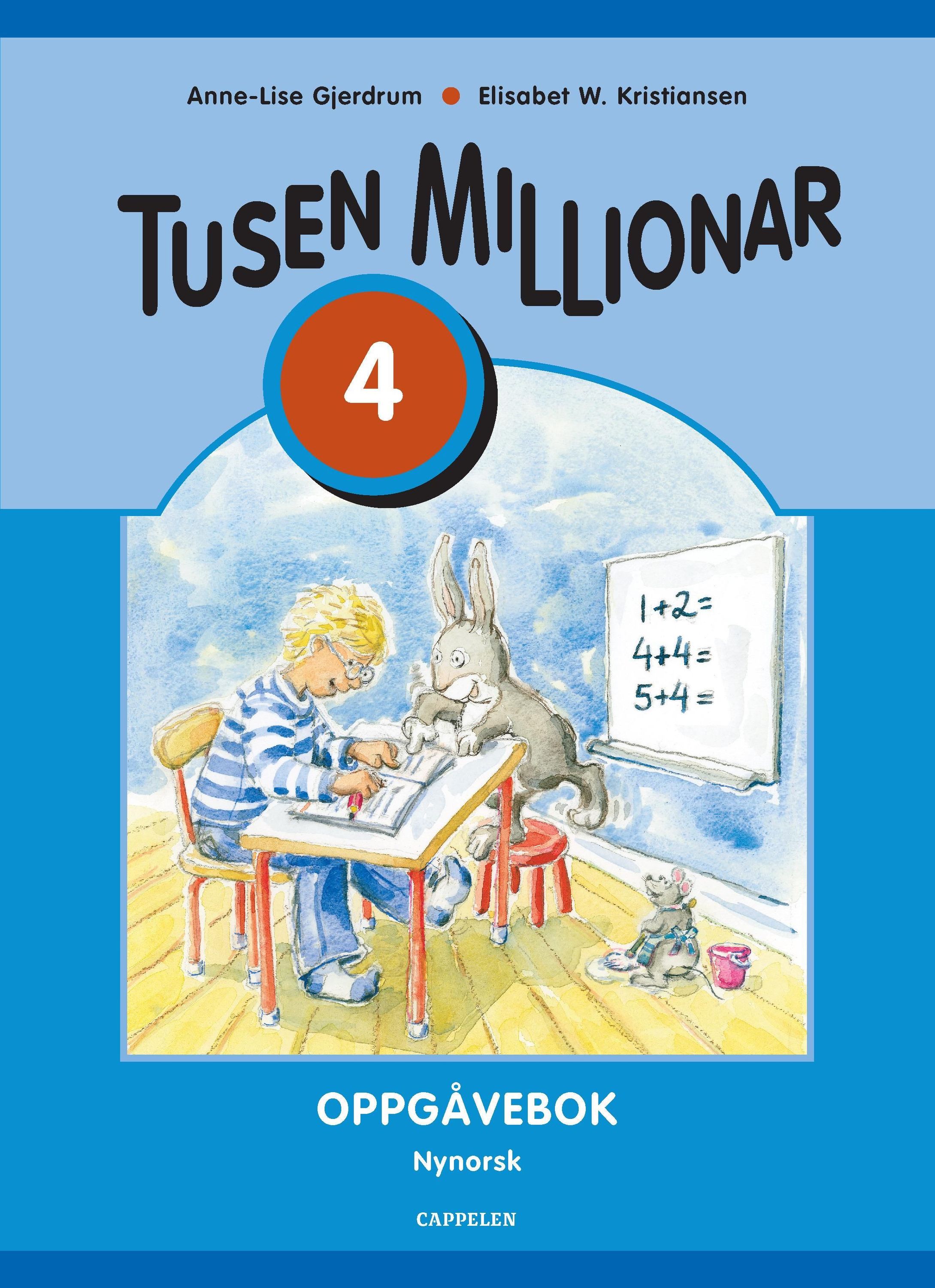 Tusen millionar ny utgåve 4 : oppgåvebok